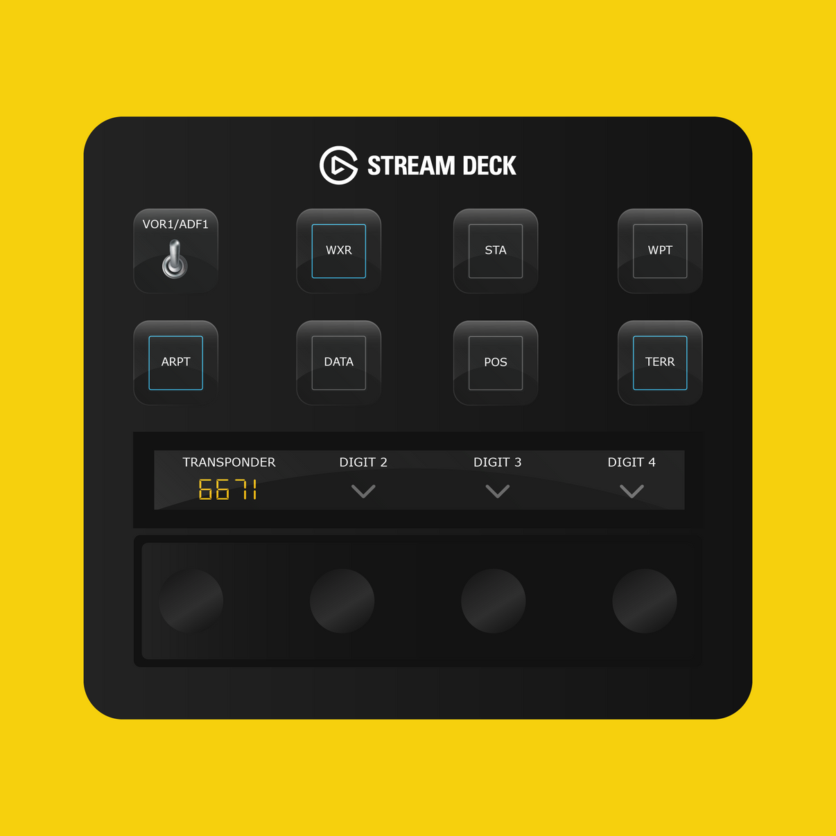 New! Asobo 737 Max 8 Autopilot Panel for Stream Deck Plus - Flight Panels