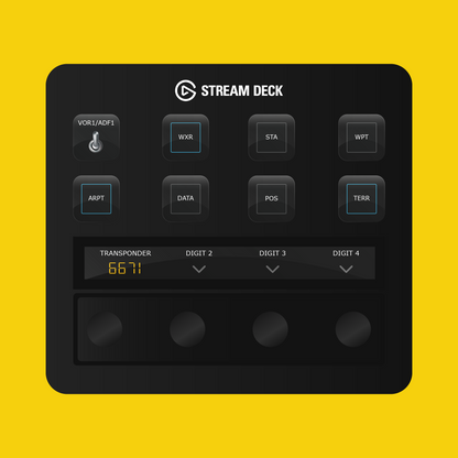 New! Asobo 737 Max 8 Autopilot Panel for Stream Deck Plus