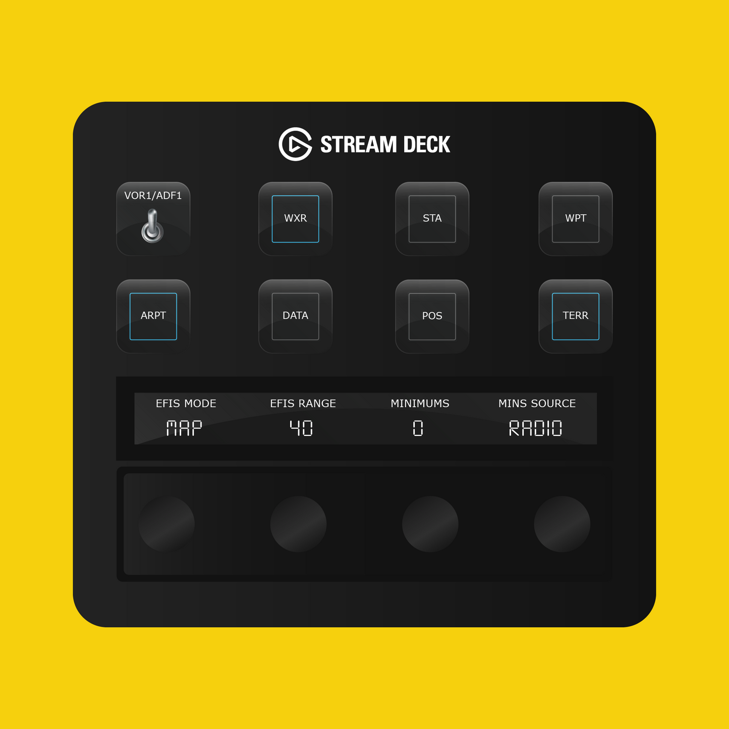 New! Asobo 737 Max 8 Autopilot Panel for Stream Deck Plus