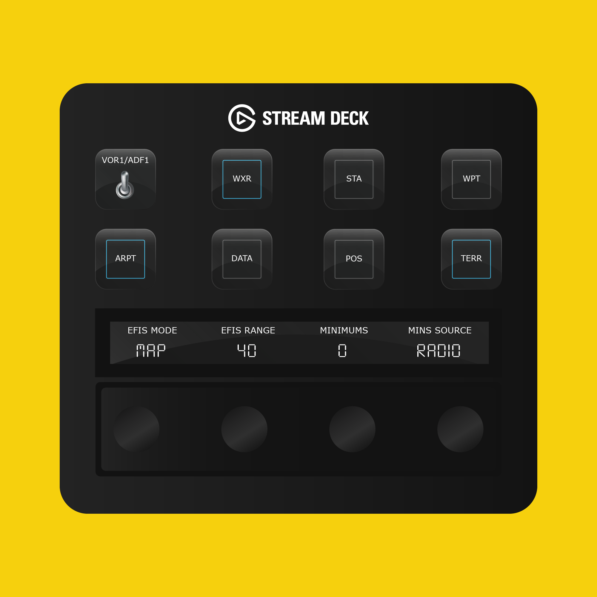 New! Asobo 737 Max 8 Autopilot Panel for Stream Deck Plus - Flight Panels