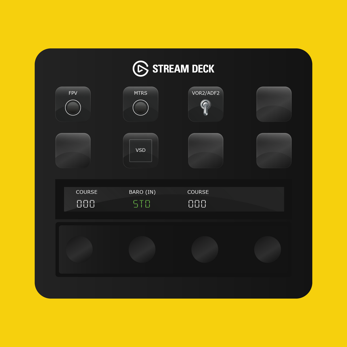 New! Asobo 737 Max 8 Autopilot Panel for Stream Deck Plus - Flight Panels