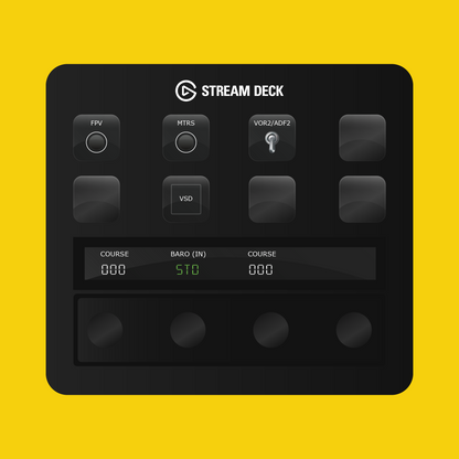 New! Asobo 737 Max 8 Autopilot Panel for Stream Deck Plus