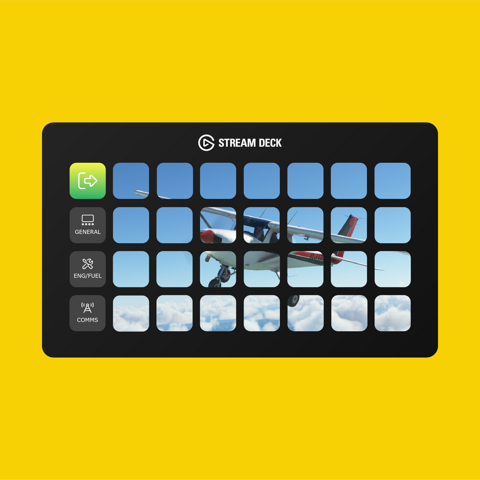 Microsoft Flight Simulator Stream Deck Profiles – Flight Panels