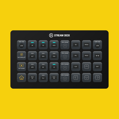 New! Cessna 172 Skyhawk (G1000) Stream Deck Profile