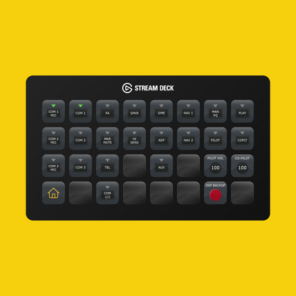 New! Cessna 172 Skyhawk (G1000) Stream Deck Profile