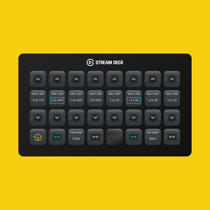 New! Cessna 172 Skyhawk (G1000) Stream Deck Profile