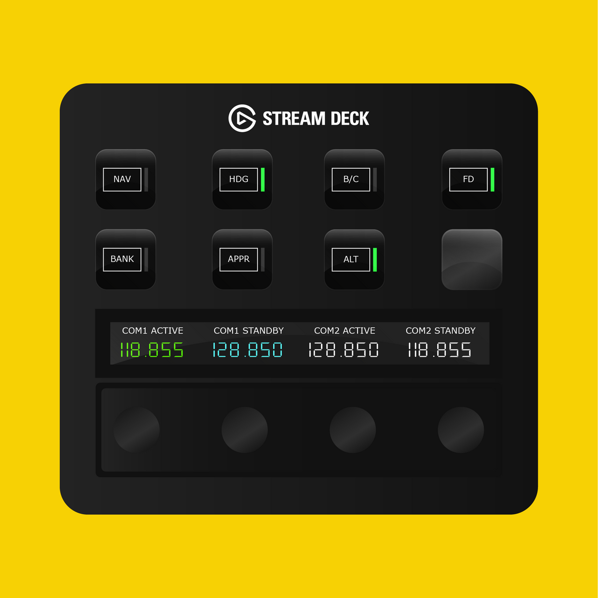 Cessna Citation Longitude Autopilot Panel for Stream Deck Plus - Flight Panels