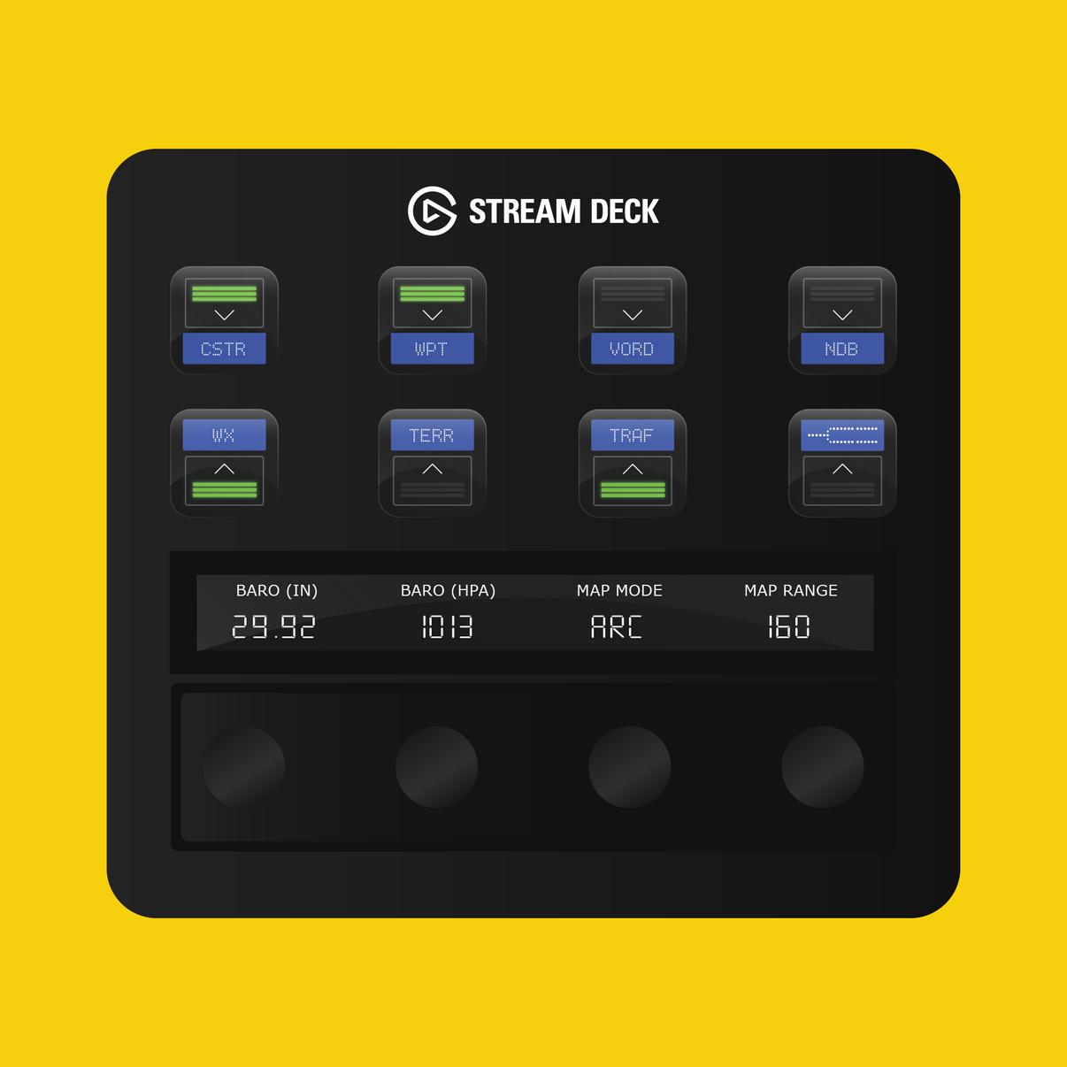 New! FlyByWire Airbus A380X Autopilot Panel for Stream Deck Plus - Flight Panels