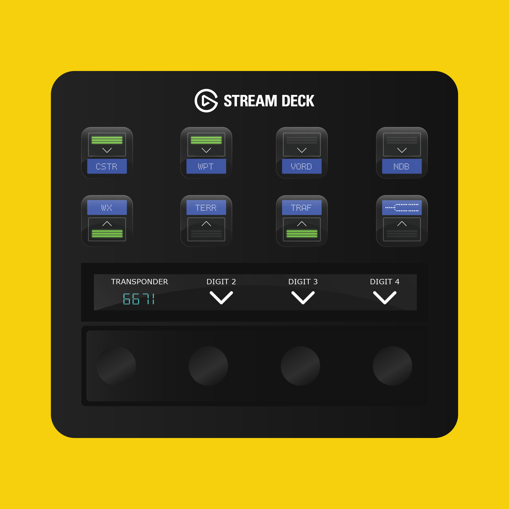 New! FlyByWire Airbus A380X Autopilot Panel for Stream Deck Plus - Flight Panels