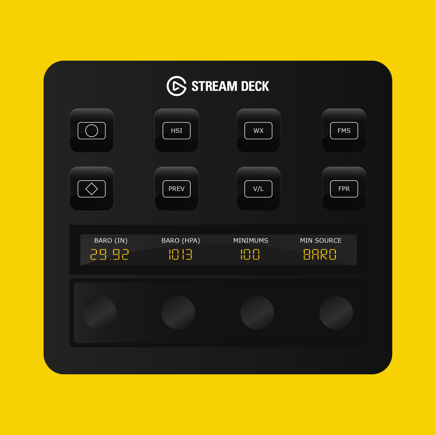 FSS E-Jets ERJ 170-195 Autopilot Panel for Stream Deck Plus