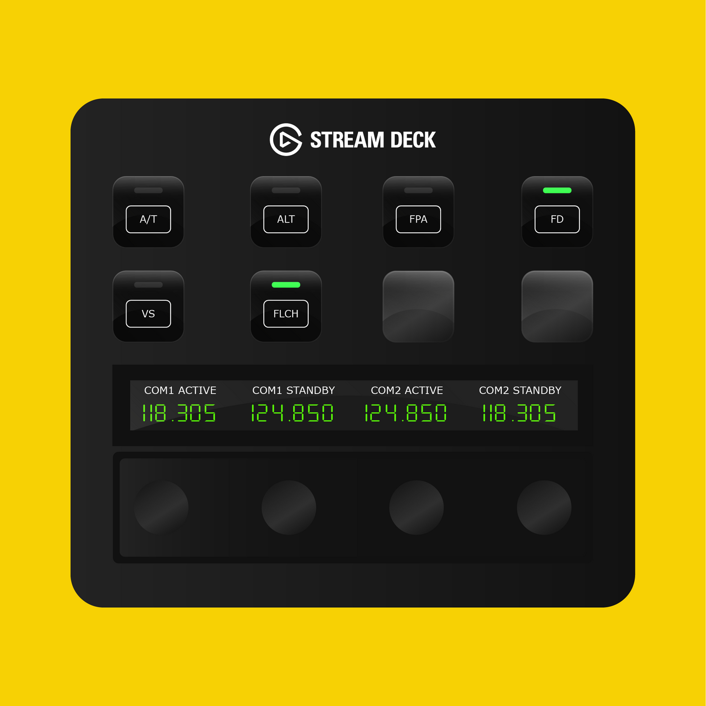 FSS E-Jets ERJ 170-195 Autopilot Panel for Stream Deck Plus