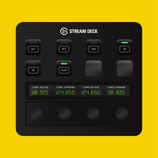 FSS E-Jets ERJ 170-195 Autopilot Panel for Stream Deck Plus