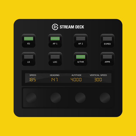 Fenix A3XX Autopilot Panel for Stream Deck Plus