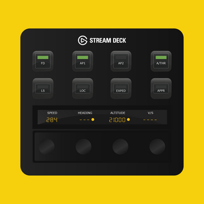 Fenix A3XX Autopilot Panel for Stream Deck Plus