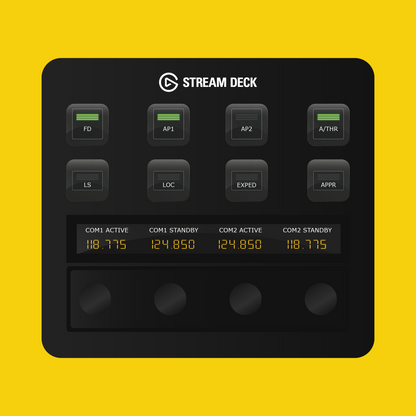 Fenix A3XX Autopilot Panel for Stream Deck Plus