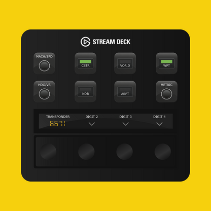 Fenix A3XX Autopilot Panel for Stream Deck Plus