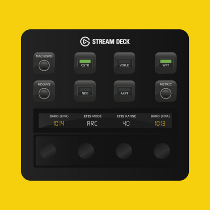 Fenix A3XX Autopilot Panel for Stream Deck Plus