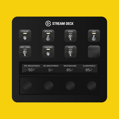 Fenix A3XX Autopilot Panel for Stream Deck Plus