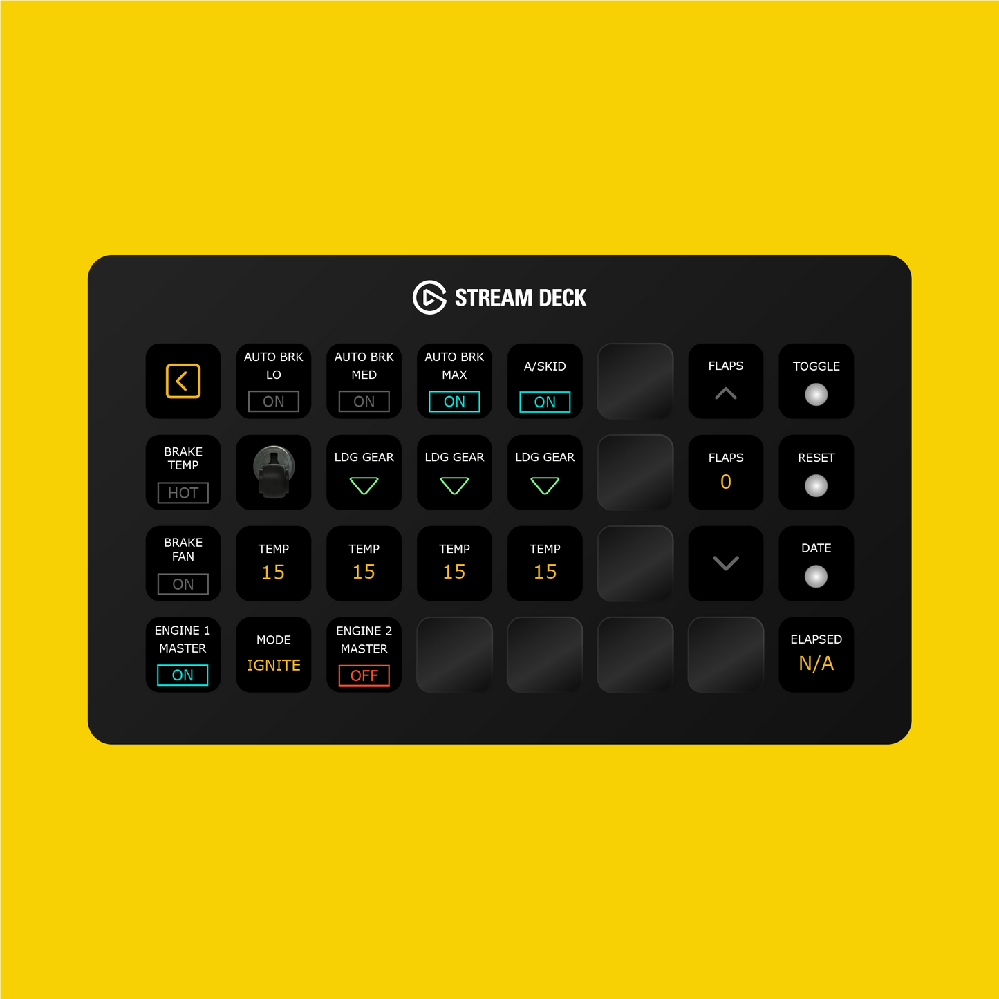 FlyByWire A32NX Stream Deck Profile