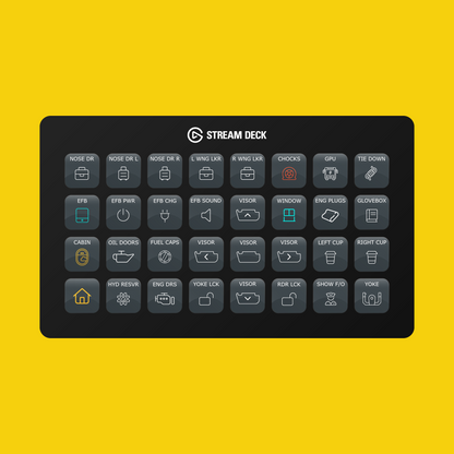 Flysimware Cessna 414 AW Chancellor Stream Deck Profile