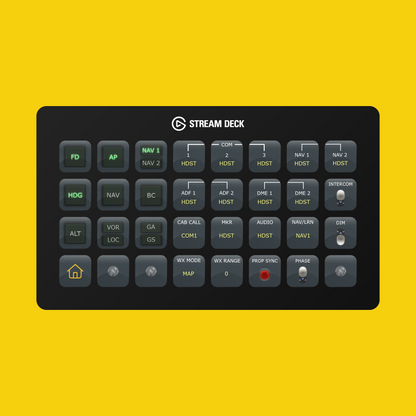 Flysimware Cessna 414 AW Chancellor Stream Deck Profile