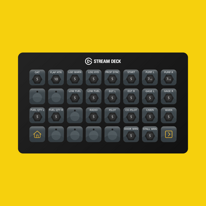 Flysimware Cessna 414 AW Chancellor Stream Deck Profile