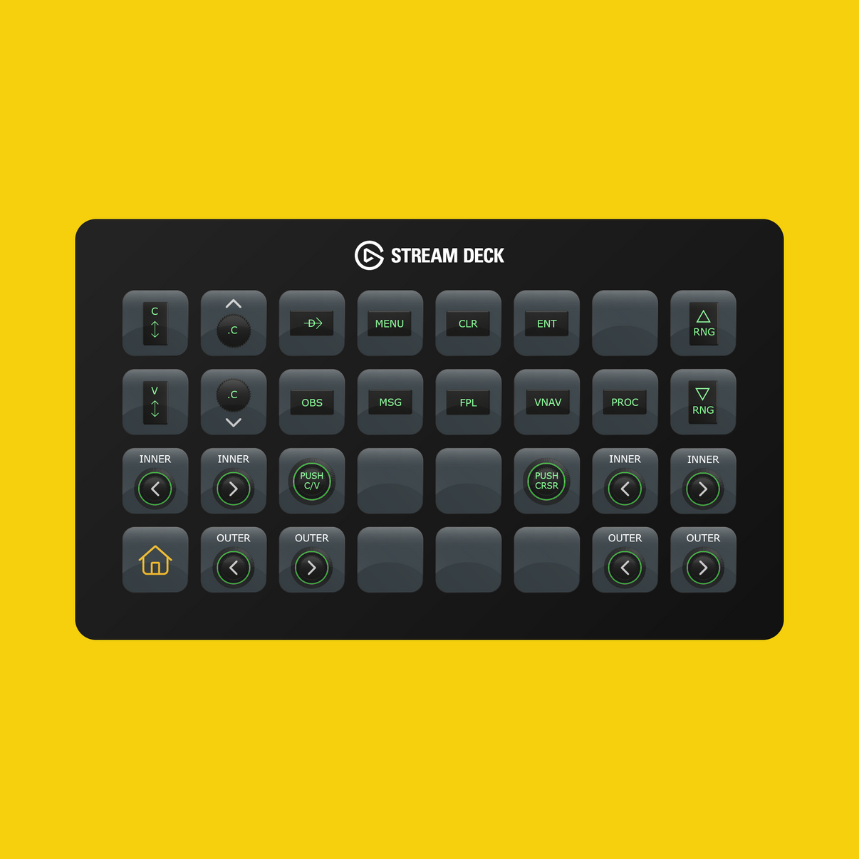 Flysimware Cessna 414 AW Chancellor Stream Deck Profile - Flight Panels