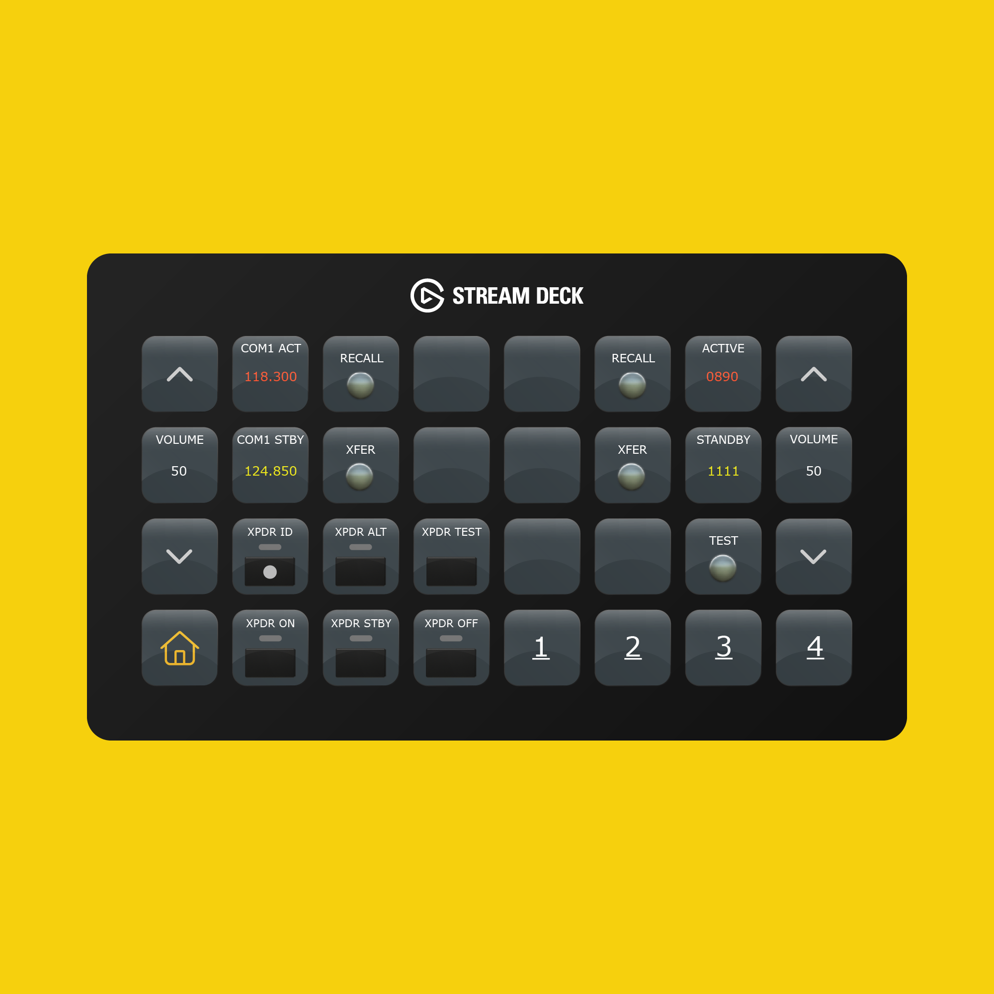 Flysimware Cessna 414 AW Chancellor Stream Deck Profile - Flight Panels