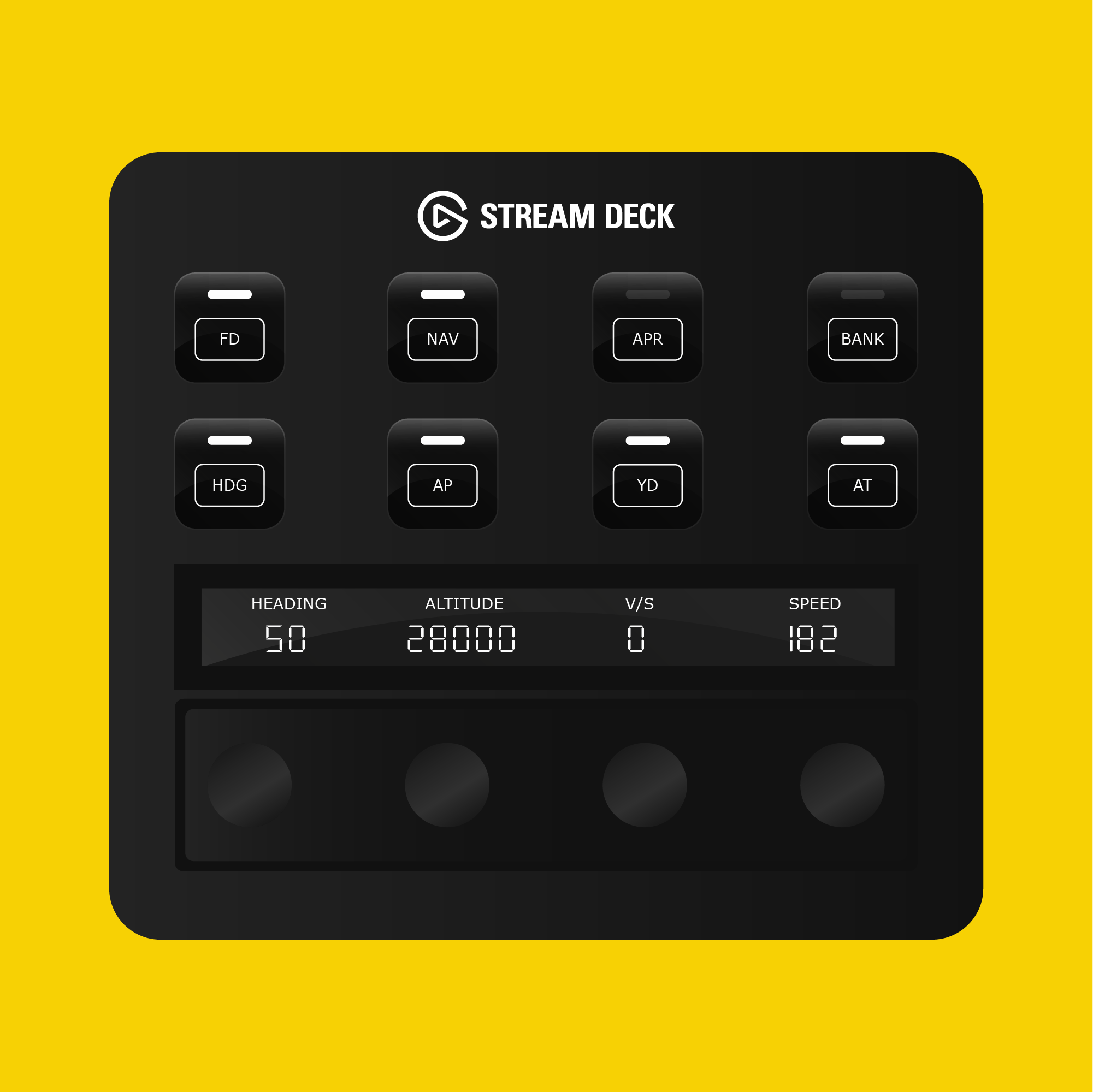 HondaJet (HJet) Autopilot Panel for Stream Deck Plus - Flight Panels