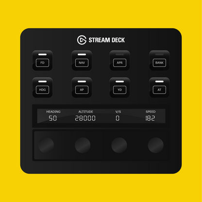 HondaJet (HJet) Autopilot Panel for Stream Deck Plus