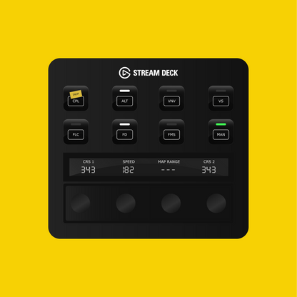 HondaJet (HJet) Autopilot Panel for Stream Deck Plus