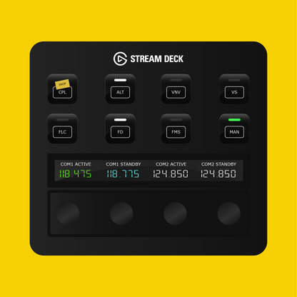 HondaJet (HJet) Autopilot Panel for Stream Deck Plus