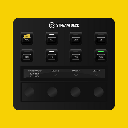 HondaJet (HJet) Autopilot Panel for Stream Deck Plus