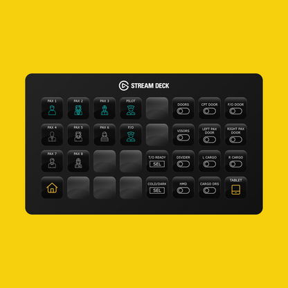 HPG H145 Stream Deck Profile - Flight Panels