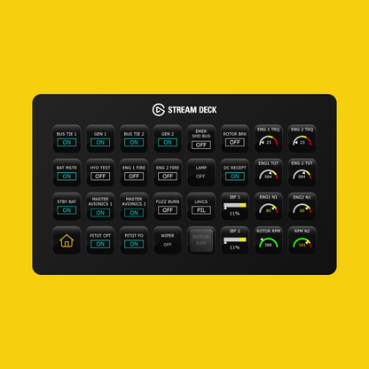 HPG H145 Stream Deck Profile