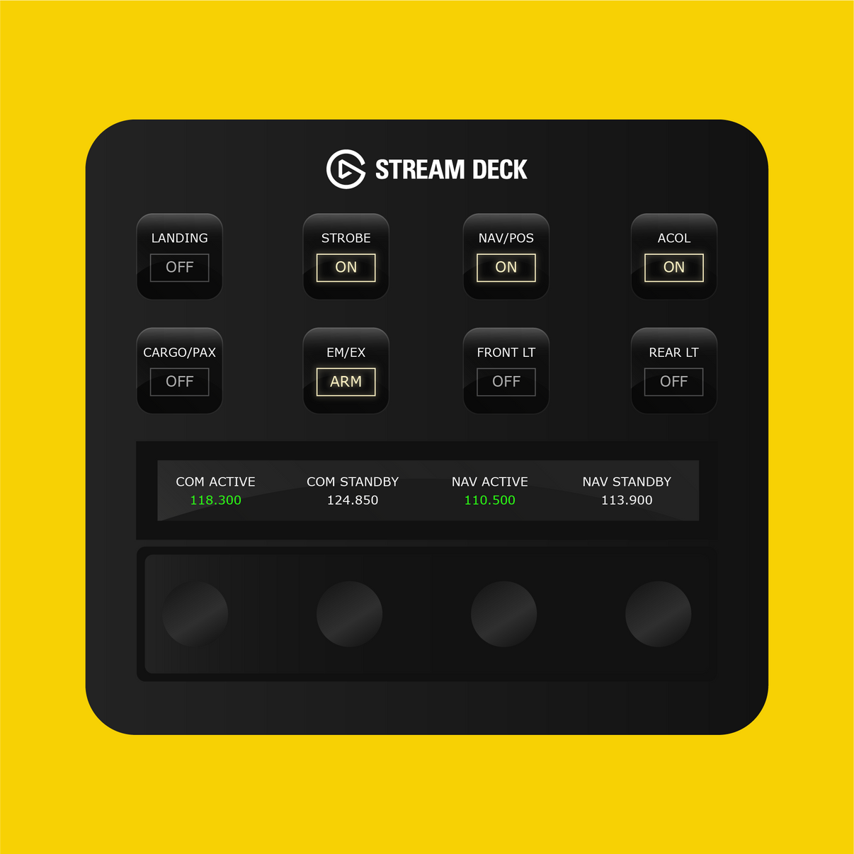 HPG H145 Autopilot Panel for Stream Deck Plus - Flight Panels