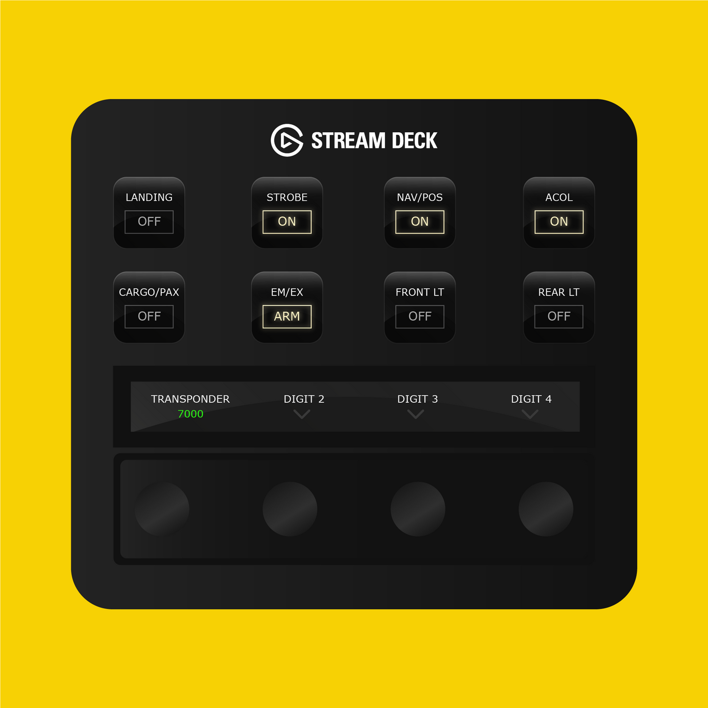 HPG H145 Autopilot Panel for Stream Deck Plus