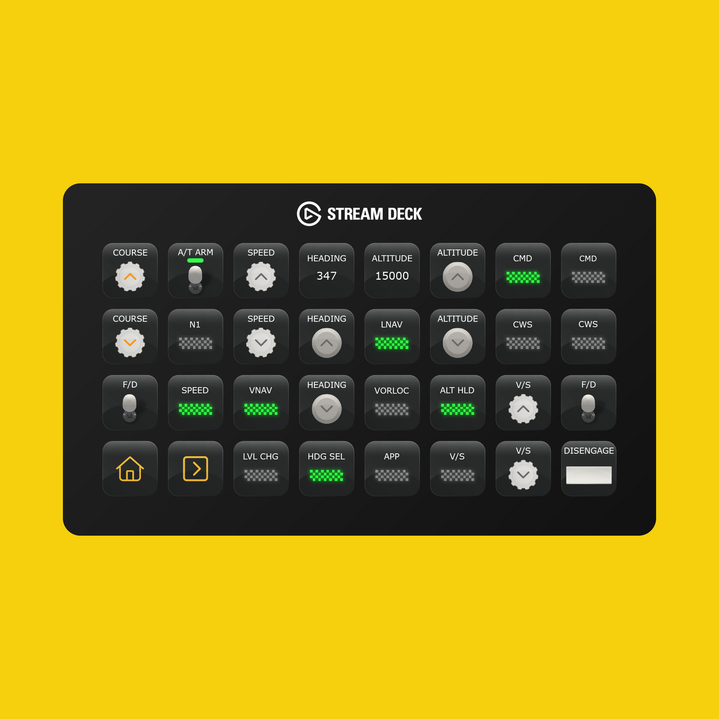 PMDG Boeing 737 Stream Deck Profile