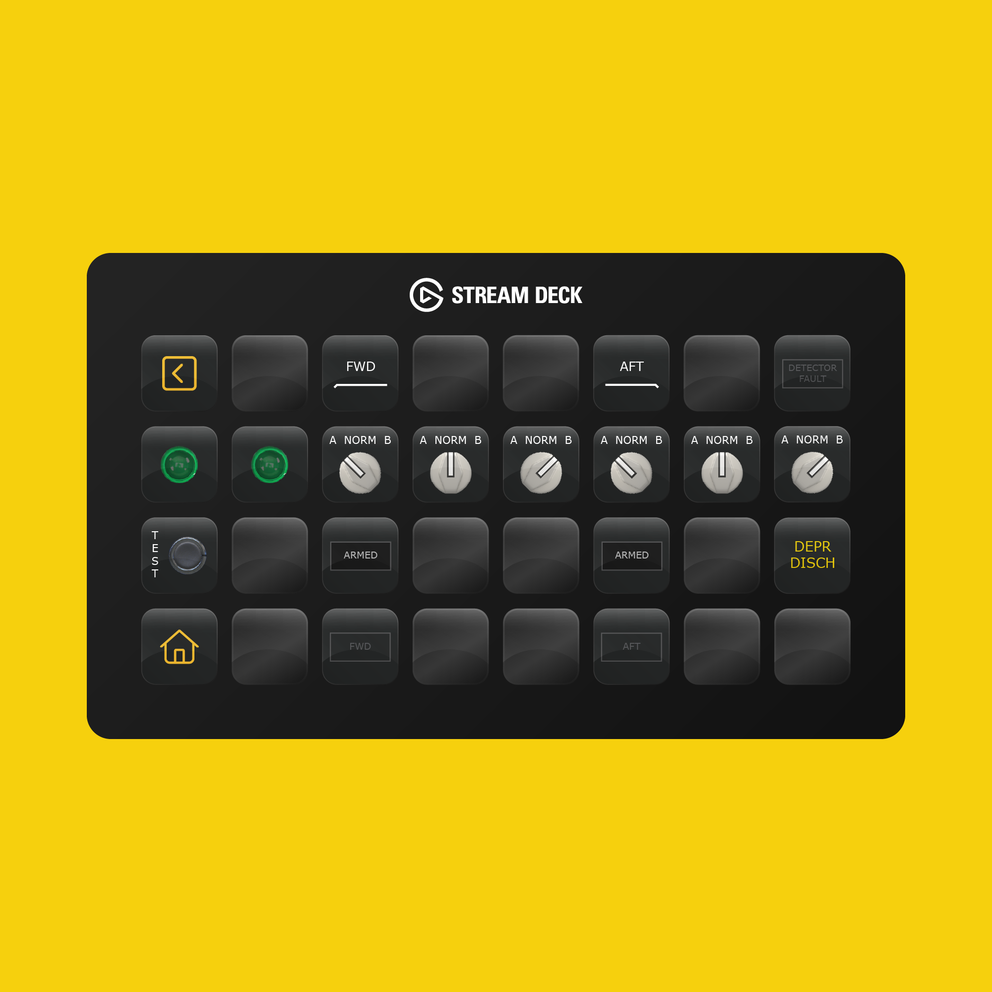 PMDG Boeing 737 Stream Deck Profile - Flight Panels