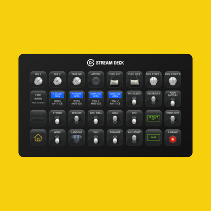 PMDG Boeing 737 Stream Deck Profile