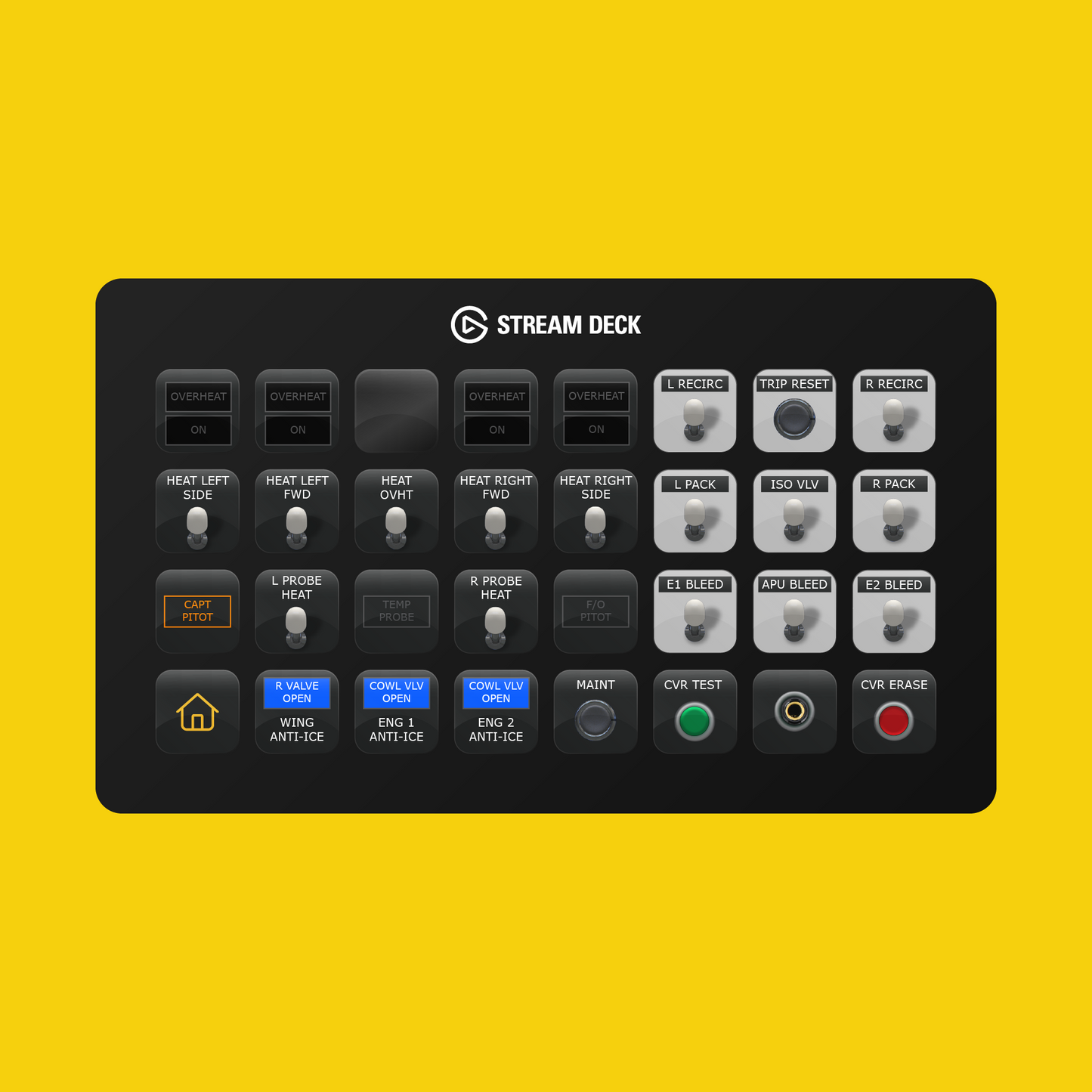 PMDG Boeing 737 Stream Deck Profile