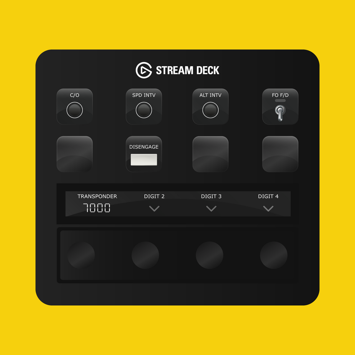 PMDG 737 Autopilot Panel for Stream Deck Plus - Flight Panels