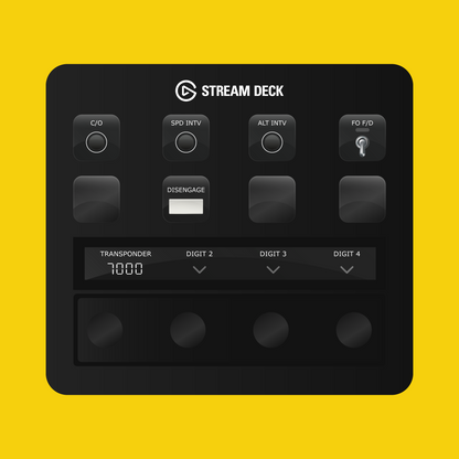 PMDG 737-800 Autopilot Panel for Stream Deck Plus