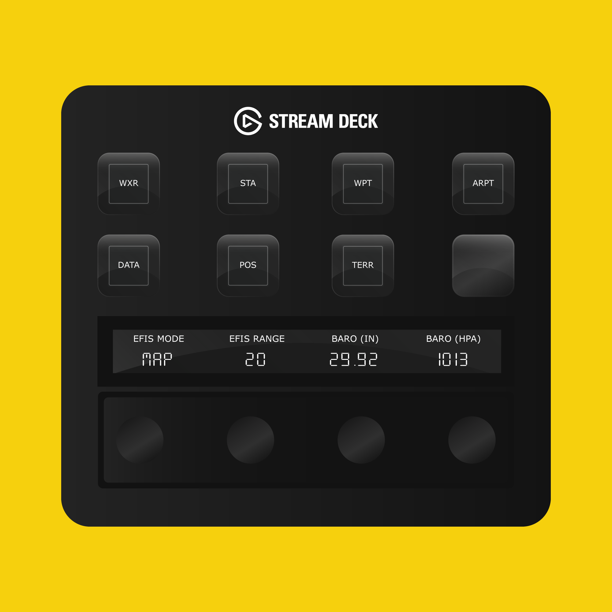 PMDG 737 Autopilot Panel for Stream Deck Plus - Flight Panels