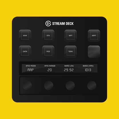 PMDG 737-800 Autopilot Panel for Stream Deck Plus