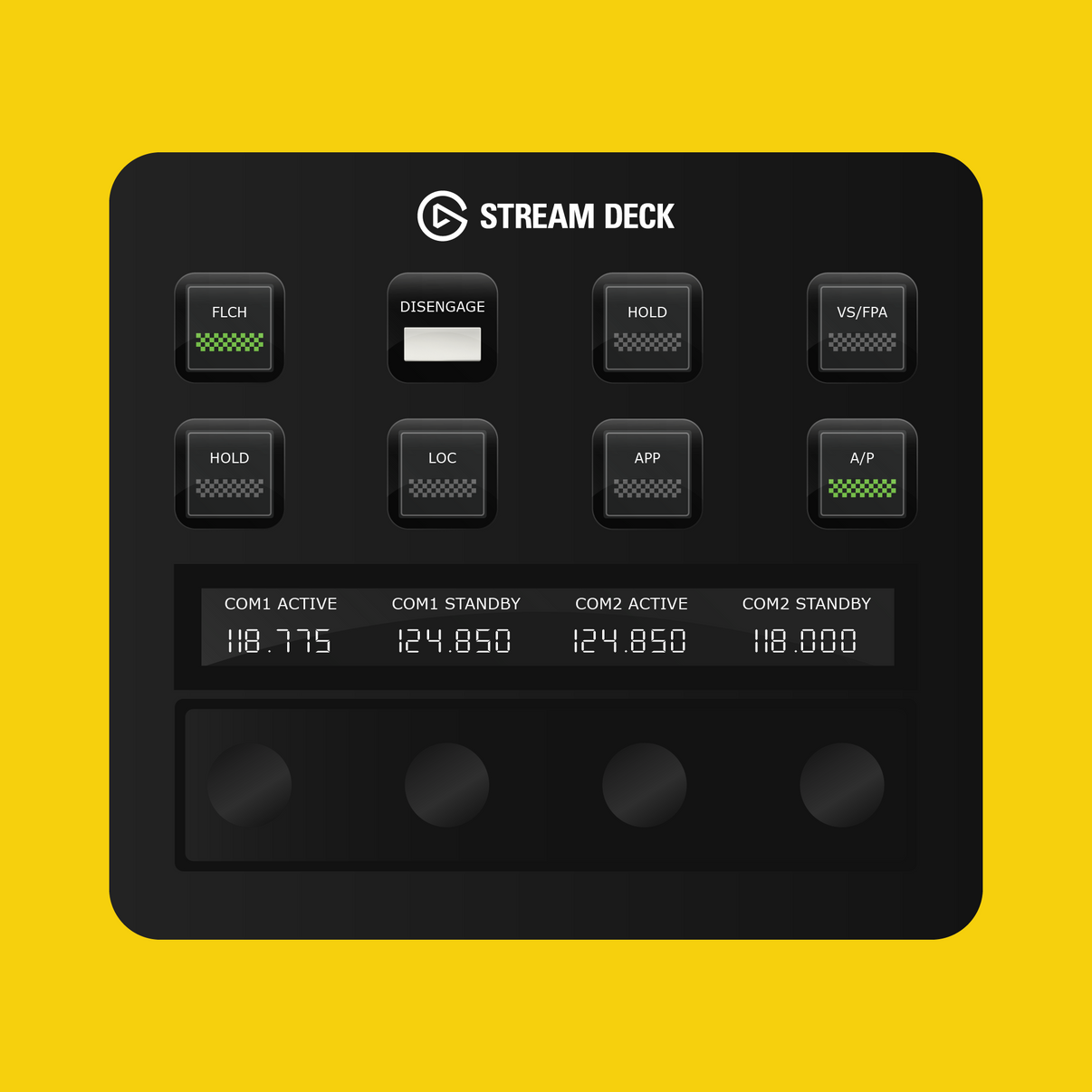 PMDG 777-300ER Autopilot Panel for Stream Deck Plus - Flight Panels