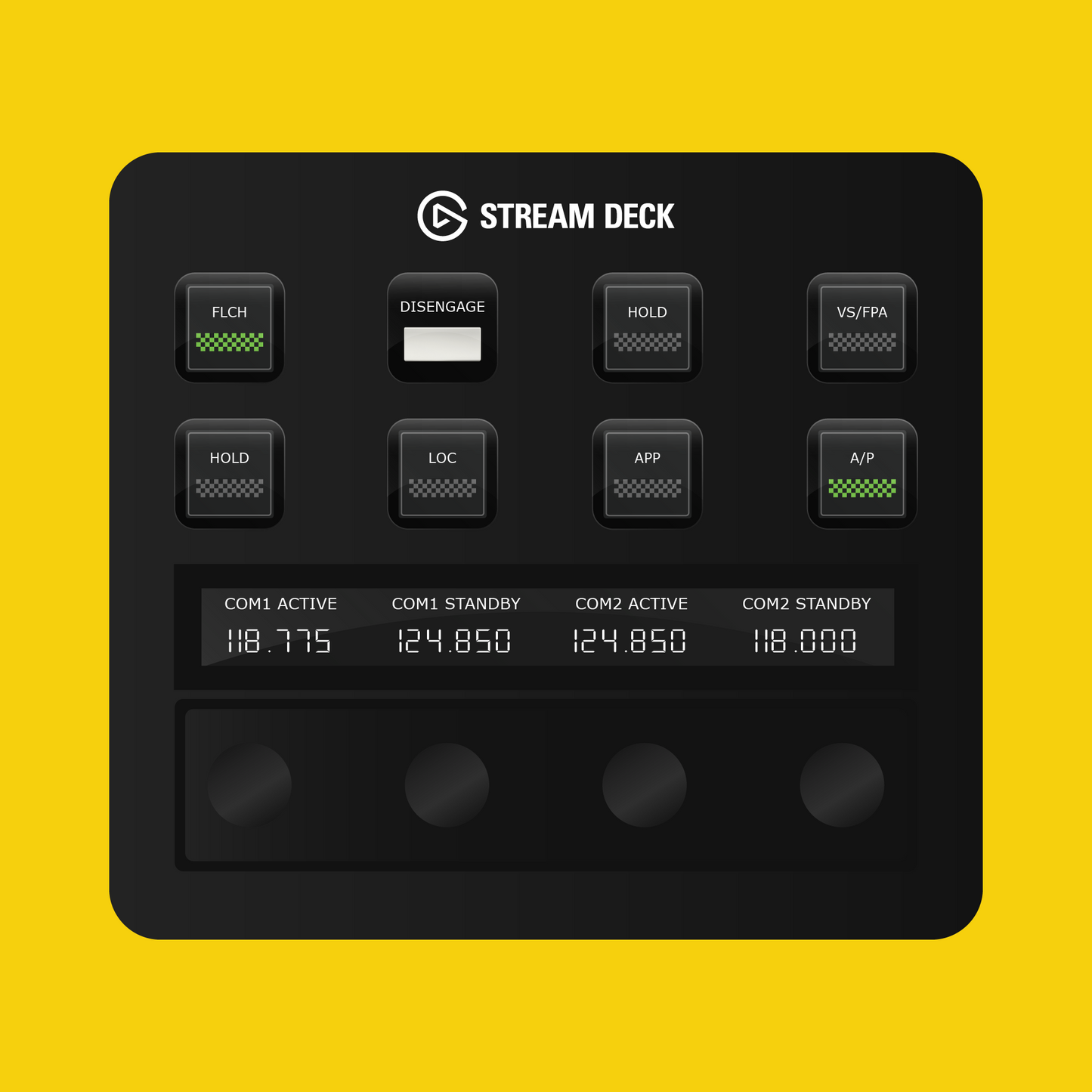 PMDG 777-300ER Autopilot Panel for Stream Deck Plus