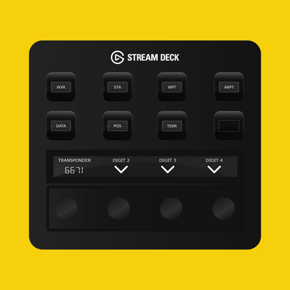 PMDG 777-300ER Autopilot Panel for Stream Deck Plus