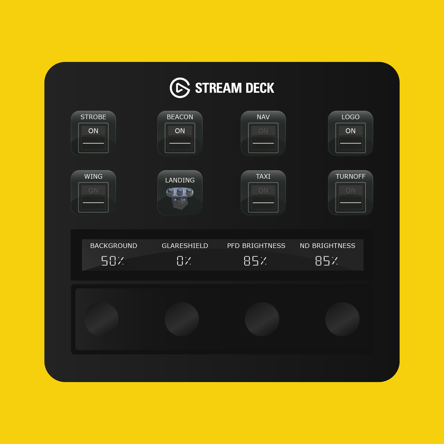 PMDG 777-300ER Autopilot Panel for Stream Deck Plus