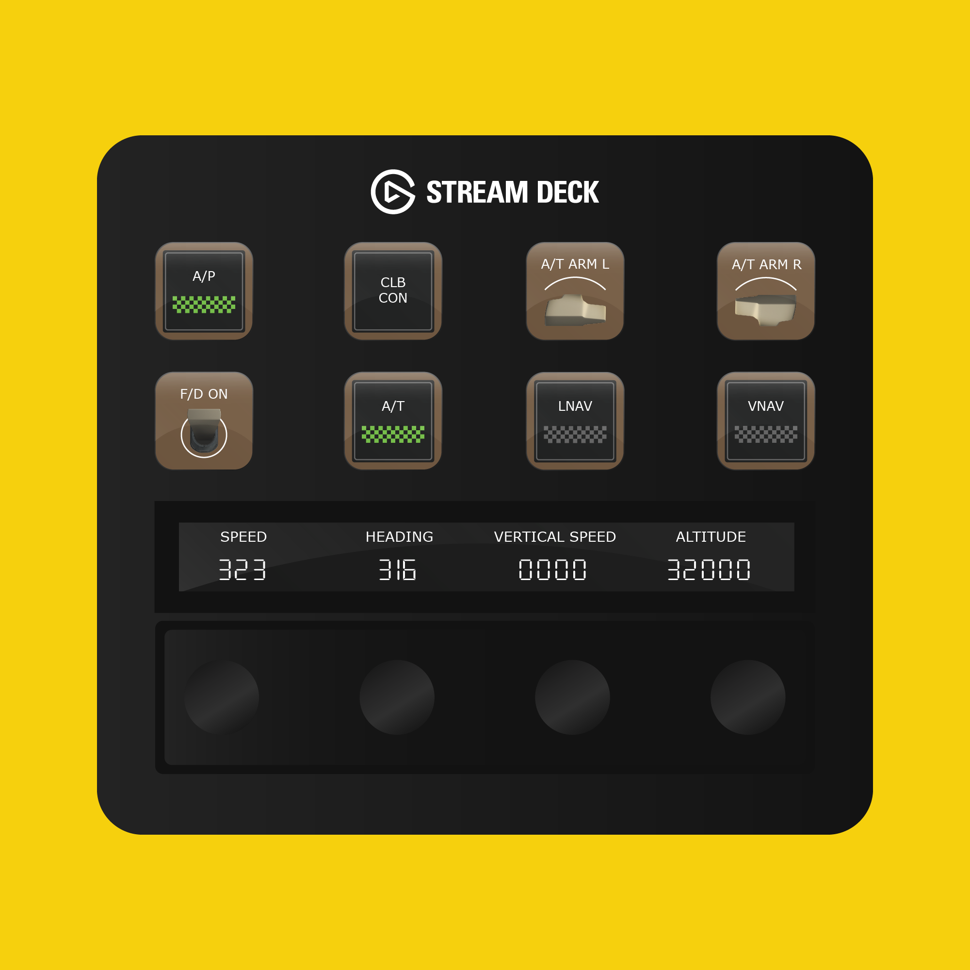 PMDG 777-300ER Autopilot Panel for Stream Deck Plus - Flight Panels